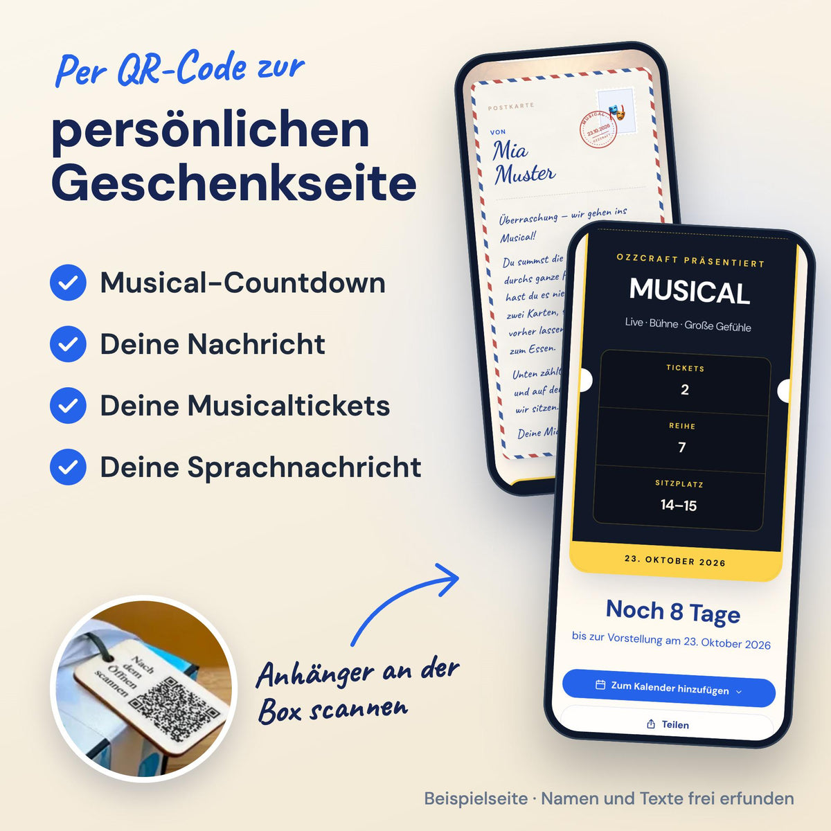 Explosionsbox Musical – Löwen-Design – Bild 3